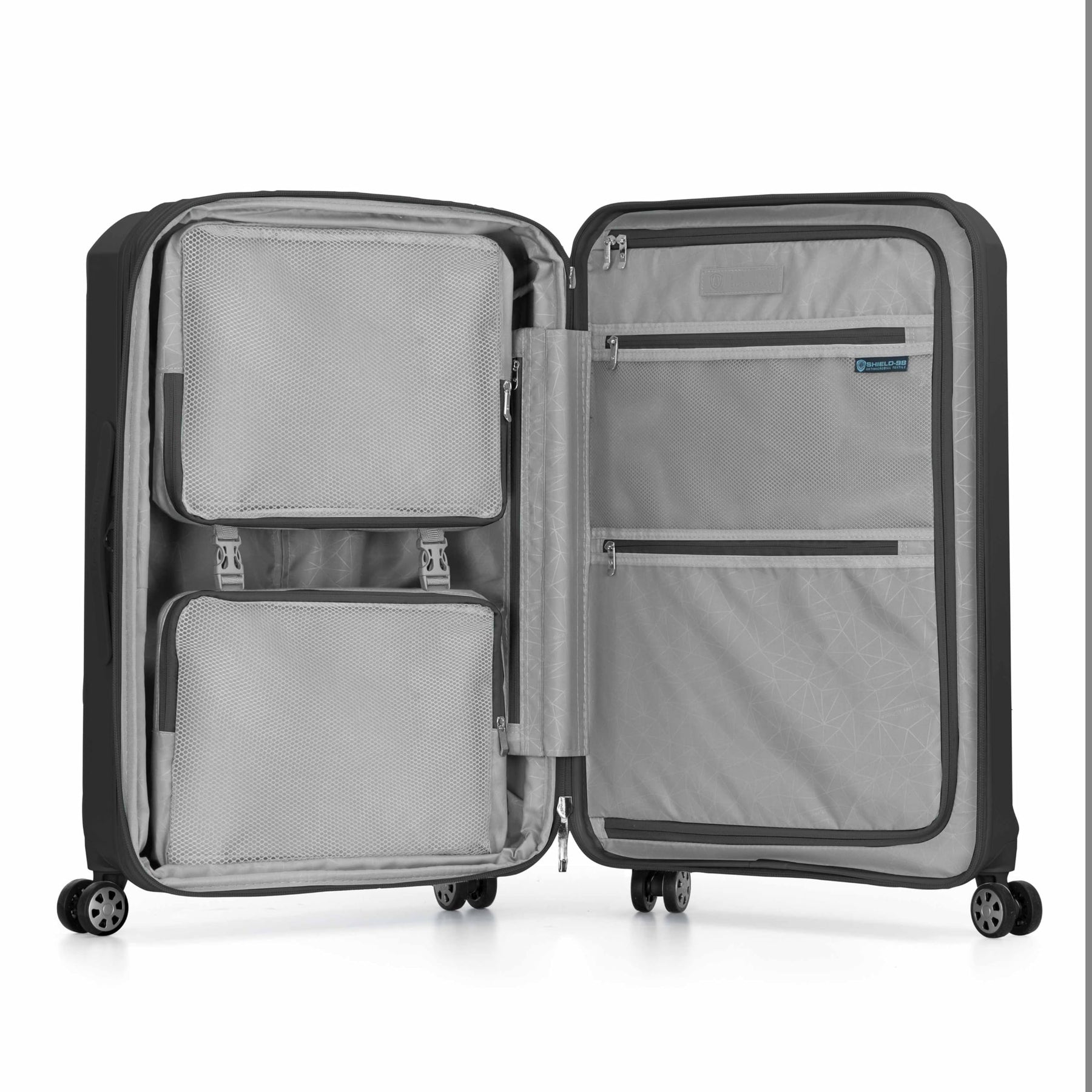 27" Expandable Hardside Luggage – Black