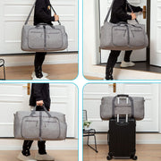 115L Foldable Travel Duffle Bag with Shoe Compartment