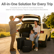 4-Piece Expandable Hardside Luggage Set with TSA Lock