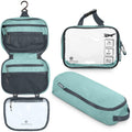 3-Piece Travel Toiletry Bag Set – Dusty Teal