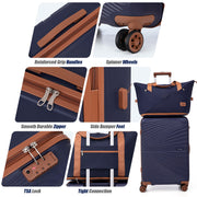 5-Piece Hardside Luggage Set with TSA Lock