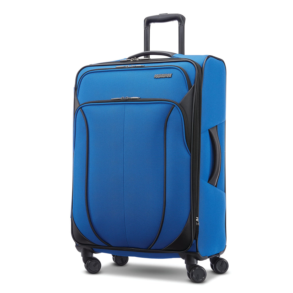 24" Expandable Softside Luggage – Classic Blue