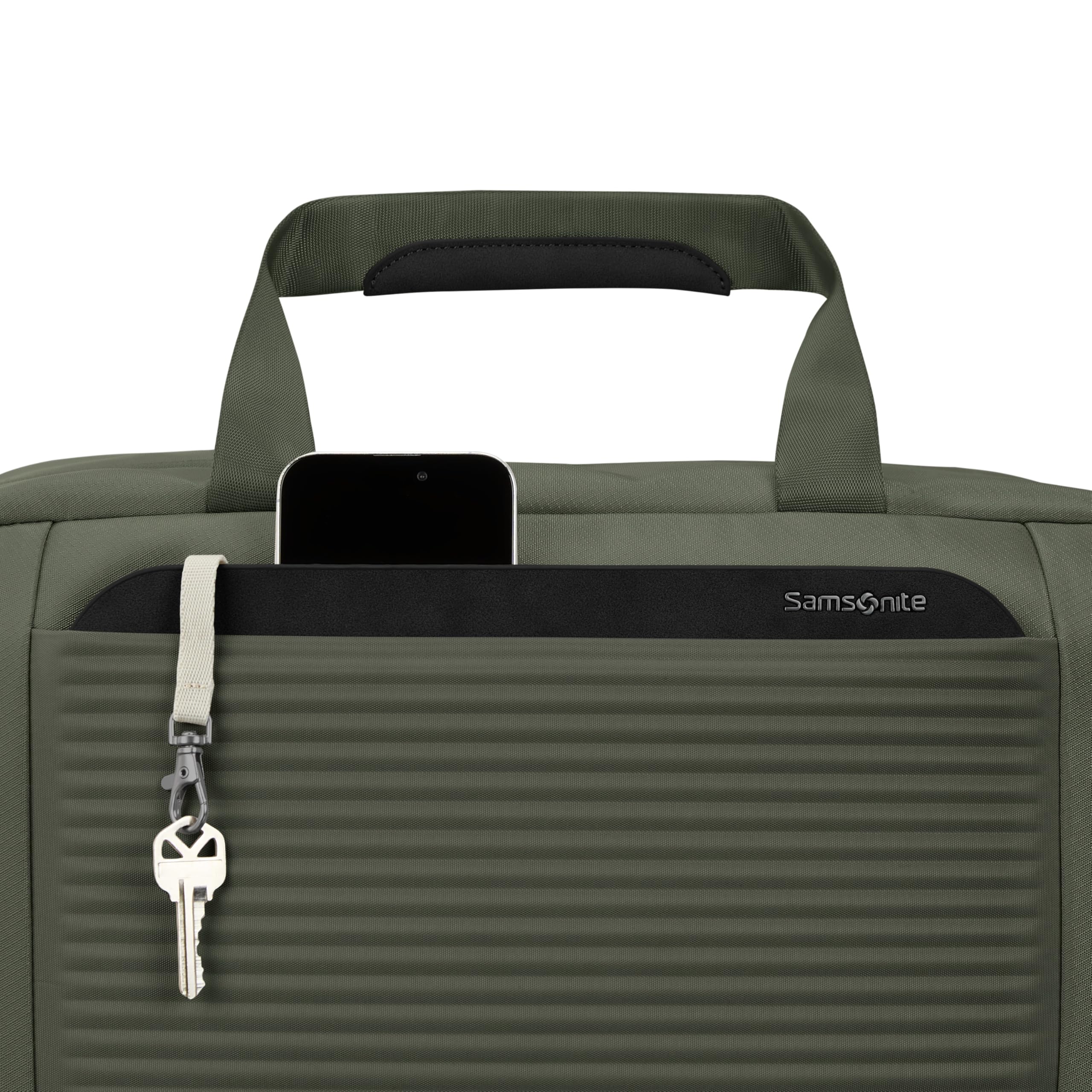 Weekender Duffle Bag with Shoe Compartment – Olive